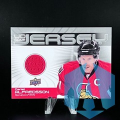 Daniel Alfredsson 2010-11 Upper Deck UD Game Jersey #GJ-DA Senators